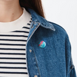Load image into Gallery viewer, Badge - Make Cake Not War!
